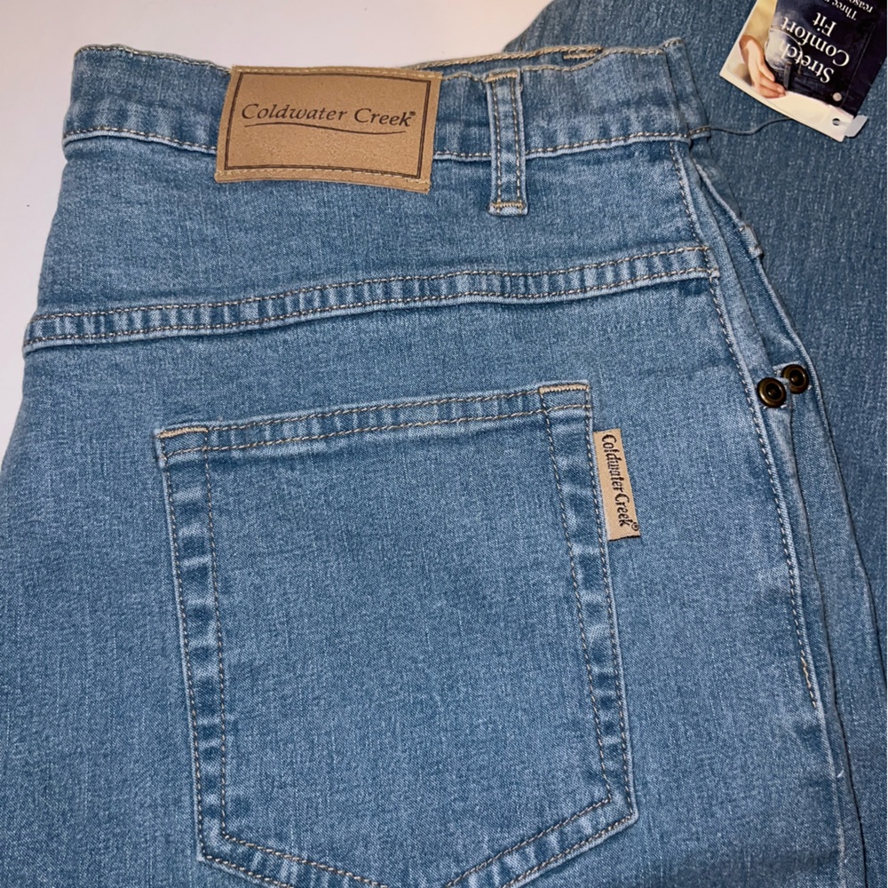 NWT COLDWATER CREEK 5 POCKET JEAN. SIZE 16. Classic fit.